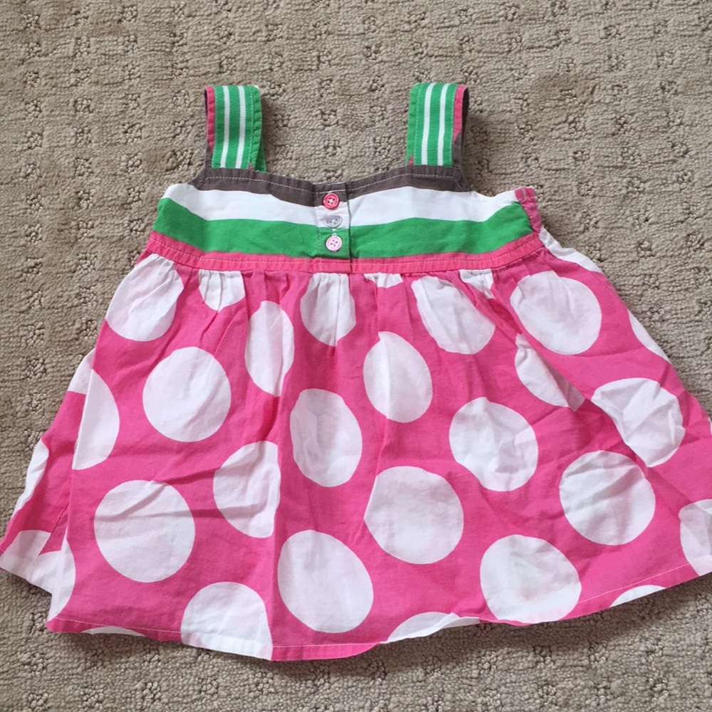 Mini Boden Polka Dot Tank Top - 2-3Y